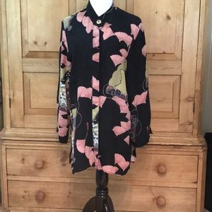 Citron Silk Tunic xl